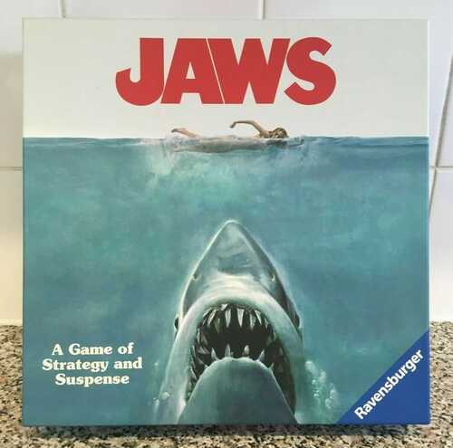 Ravensburger Jaws A Game of Strategy and Suspense Game Board