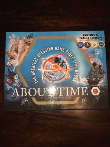 ABOUT TIME AWARD WINNING TIME TRAVEL BOARD GAME FOR FAMILY AND FRIENDSCOMPLETE!