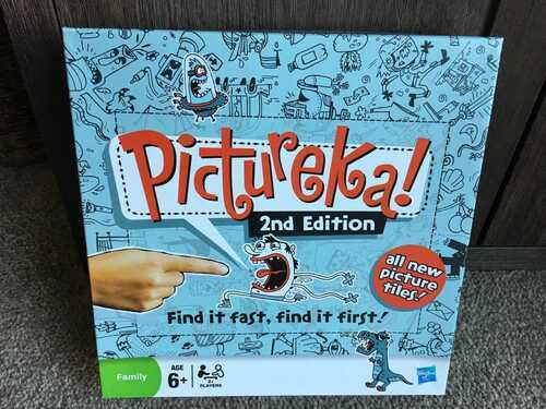 Pictureka Board Game 2nd Edition Hasbro Excellent Condition 100% Complete
