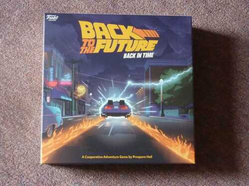 Funko Back To The Future BACK IN TIME Board Game  ** NEW + SEALED **