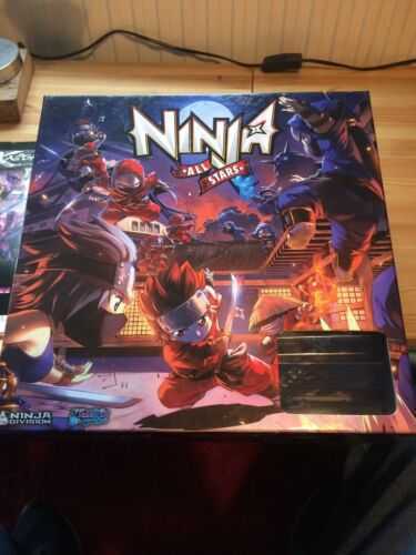 NINJA ALL STARS BOARD GAME Excellent Condition