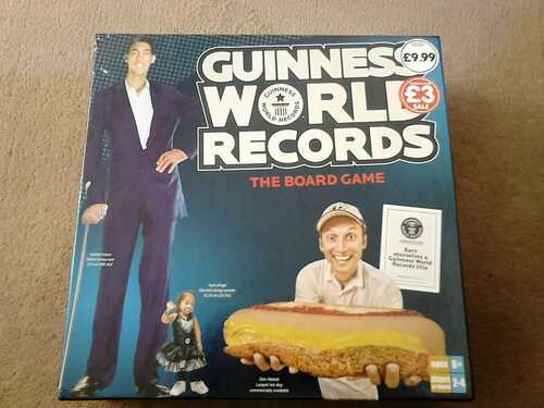 Guinness World Records - The Board Game - played once