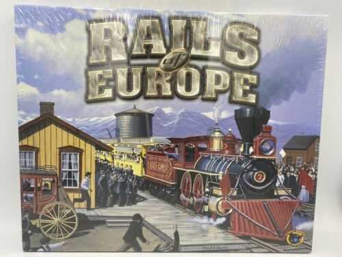 Rails of Europe Railroad Board Game For Eagle Games New Sealed Expansion Pack
