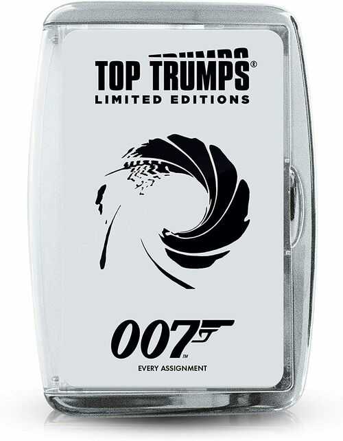Top Trumps 007 James Bond Limited Edition Case Top Trumps Card Game *New*