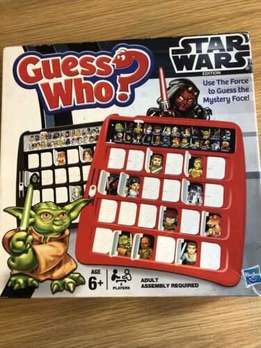 Hasbro Star Wars Edition Guess Who? Board Game
